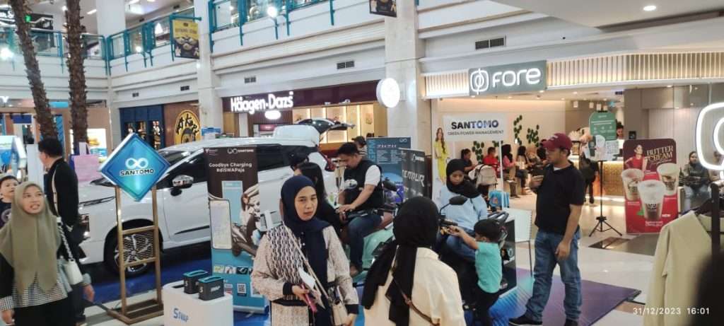 Santomo Green Power Management: Latest Electric Motorcycle Exhibition in Makassar